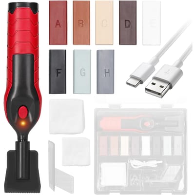 Tegelvloer DIY Reparatie Gereedschap Set Multifunctionele Porseleinen Meubel Reparatie Gereedschap Set Kras Nagel 8 wax bars set