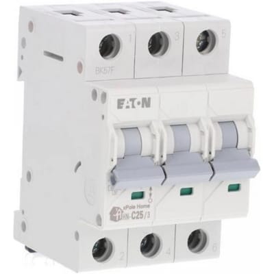 Eaton HN-C25 Serie - Driefasige Aardlekschakelaar - 25A - Type C