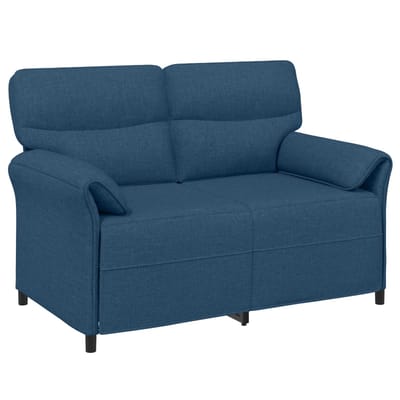vidaXL - Bank - 100% - polyester - metalen - frame - MDF, - Multiplex