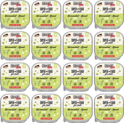 MAC’s Vetcare Kattenvoer - nierdieet kat - Kippenvlees - 16 x 100g