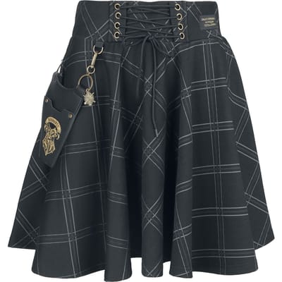 Harry Potter Minirok - Dark Academia Nocturnal Stroll with Magic - M tot XXL - voor Vrouwen - meerkleurig