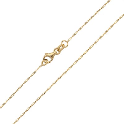 Cavill - Fijne 9 Karaats Geelgouden Ketting - 45 cm Singapore Ketting - Lichtgewicht, Stijlvol & Minimalistisch - Dames Sieraad