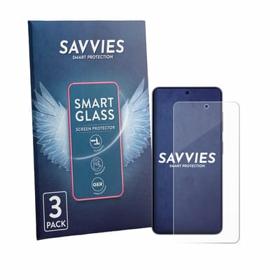 3 Stuks Savvies Screenprotector - geschikt voor Samsung Galaxy S26 Enterprise Edition - beschermfolie glas transparant