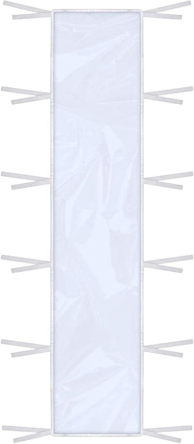 Dakgoot Set - Waterafvoer Accessoires - Buiten Beschermen - Efficiënte Regenafvoer - 230 x 45 cm - Transparant