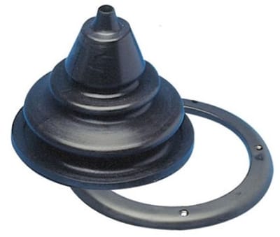 Kabeluitgang zwart 105/65mm