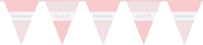 Haza Original Vlaggenlijn Babyshower Meisje Roze 10 M