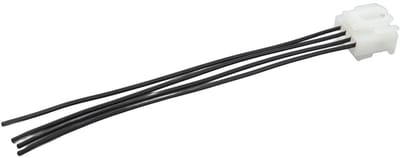 Dailygoods- Kabelboom Vervanging 4-polig - Connector - Achterlicht - Geschikt voor Fiat Grande Punto 2006-2012 - Eenvoudige installatie - ABS-materiaal - Stekker