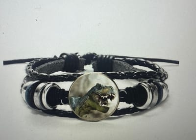 Akyol - Dinosaurus armband - Dino - Dinosaurus - Dinosauriër - T-rex - Armband - Dinosaurus - dino cadeau - bracelet - dinosaurus armband - sinterklaas cadeau