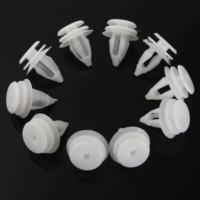 Jhubersproducts - Interior Door Card Trim Panel Clamps - 10 Stuks - Duurzaam en Betrouwbaar - Kleur zoals afgebeeld - Voor E30 en ander...