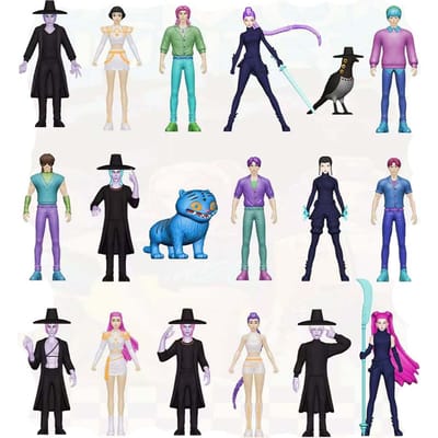 Anime k pop demonenjagers Figuur Model Speelgoed Cartoon Gaming Randapparatuur Bureau Decoratie Verzamelfiguren Model Speelgoed Voor Kind Cadeau