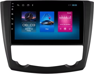 Autoradio met bluetooth - Carplay - Voor Renault Kadjar (2015-2019) - Geschikt voor Apple en Android - Stereo - Navigatie - Navigatiesysteem auto - 1GB 16GB