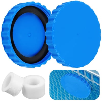 Dailygoods- Winterpluggen 2 Stuks - Afdichtingen - Zwembadstoppen - Compatibel met Intex/Bestway - Verbeterd Afdichtingsontwerp - Bescherming tegen Lage Temperatuur - Zwembadstop