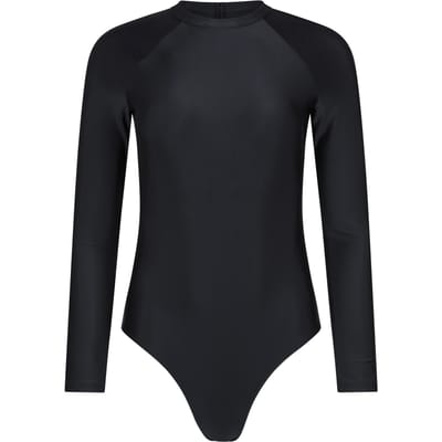 Mountain Warehouse Dames/Dames Sydney Eéndelig Zwempak Met Lange Mouwen (Zwart)