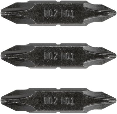 Leatherman #1 & #2 Kreuzschroevendraaier-Bits - Voor Multi-Tools met Bithouder, Inclusief alleen Kreuzschroevendraaier-Bits