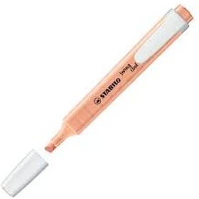 STABILO Swing Cool Pastel - Markeerstift - Perfect Voor Onderweg - Cremig Perzik - Per stuk
