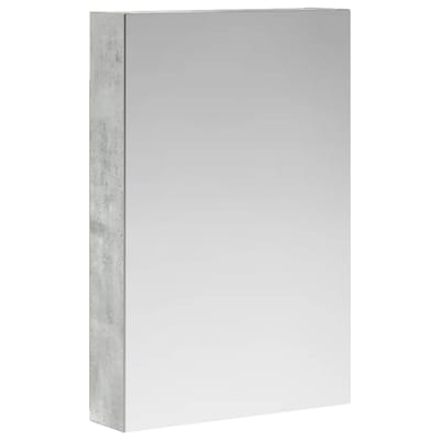 vidaXL Badkamer spiegelkast Beton Grijs 40 x 10,5 x 60,5 cm
