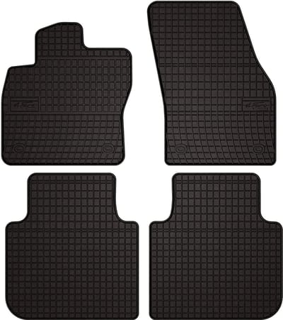 Wielganizator SolidPRO Serie - Zwarte Rubberen Automatten - Seat Tarraco - Perfecte Pasvorm - Verstevigd