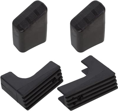 Voetenset Ladder - Reserve Onderdelen - Veilige Stabiliteit - Universele Pasvorm - 4 Stuks - Zwart