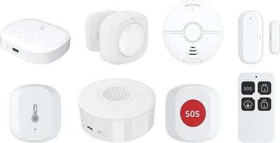 WOOX R7073 - Professionele Zigbee Beveiligingskit - Compatibel met WiFi - Spraakbesturing