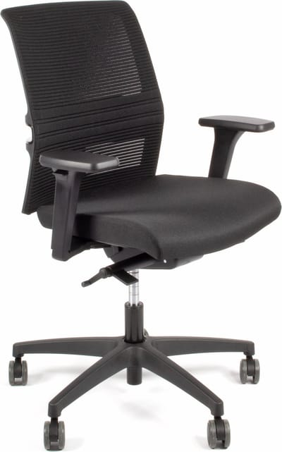 Linea Omnia 02 - Bureaustoel - Ergonomisch EN1335 - Multi verstelbaar- Zwart