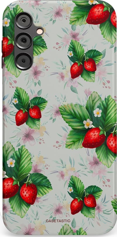 Casetastic Hoesje Geschikt voor Samsung A14 (5G/4G) - Stijlvolle Beschermende Duo-layer Case - Rosales