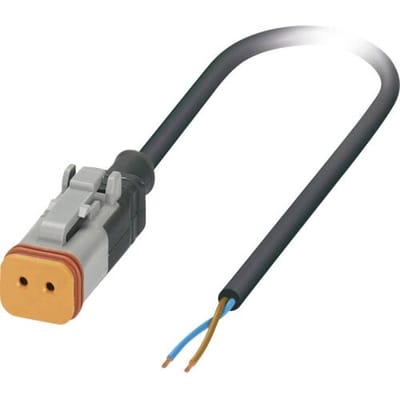Phoenix Contact 1410733 Sensor/actuator connector, geassembleerd Aantal polen (sensoren): 2 Bus, recht 3.00 m 1 stuk(s)