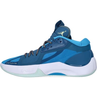 Jordan Zoom Separate lage herenschoen Laserblauw/citroentint/navy/kumquat