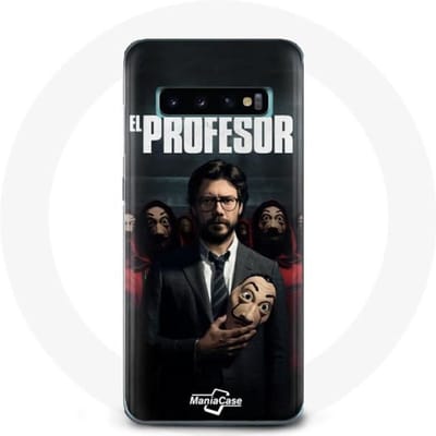 Hoesje voor Samsung Galaxy s10 plus La Casa De Papel El Profesor