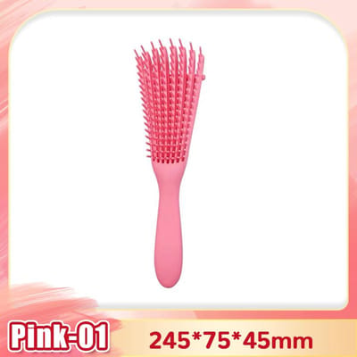 1PC Haarborstel Ontwarrende Borstel Hoofdhuid Massage Haar Kam Vrouwen Ontwarrende Haarborstel voor Styling Krullend Kapsalon Verzorgingstools