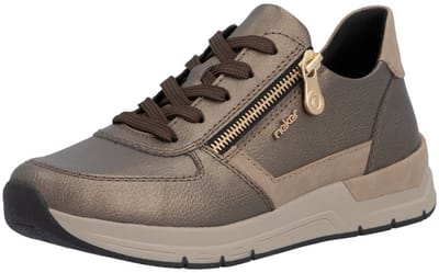 Rieker Sneakers - Dames - Goud - Maat:38