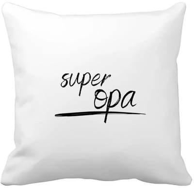 Akyol - super opa Kussen hoes - Opa - de beste opa - verjaardagscadeau - verjaardag - cadeau - cadeautje voor opa - opa artikelen - kado - geschenk - gift - 40 bij 40 cm