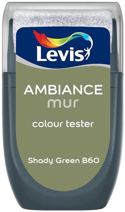 Levis - Muurverf Kleurtester Mat Mix - Shady Green B60 - 30 ML