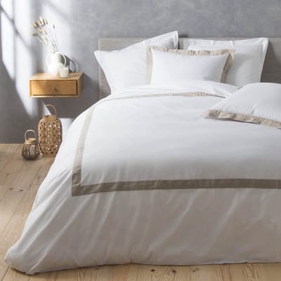 JHUBERS- Beddengoed 3-delig 260 x 240 cm - Dekbedovertrek 100% Katoen - Dekbedovertrekken - Beddengoed - Luxe uitstraling - Comfortabel slapen