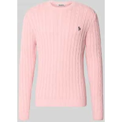 slim fit gebreide trui puur katoen