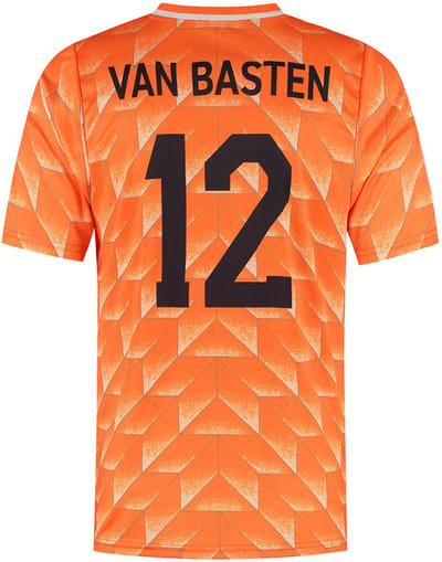 EK 88 Voetbalshirt Van Basten - Nederlands Elftal - Oranje shirt - Nederlands Elftal Shirt - Voetbalshirts Kinderen - Jongens en Meisjes - Sportshirts - Volwassenen - Heren en Dames - Maat 128