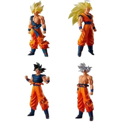 Dragon Ball HG Super Gacha Pop Zilverharige kleinzoon Goku Haiiro no Jiren Vegeta Goden van Vernietiging Beerus Figuur Figuur brown
