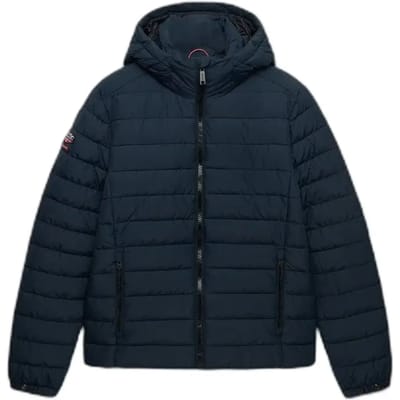 Superdry Hooded Fuji Midweight Padded Winterjas Heren - Maat XL