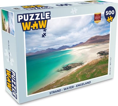 Puzzel Strand - Water - Engeland - Legpuzzel - Puzzel 500 stukjes