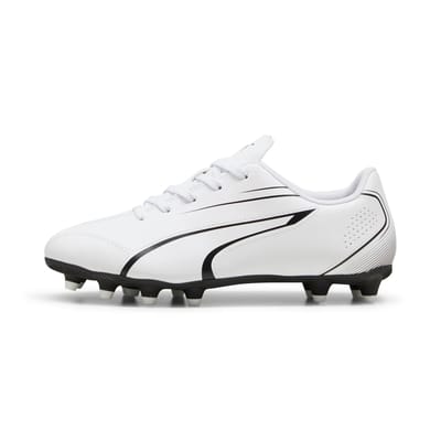 Puma Vitoria FG kinder voetbalschoenen wit - Maat 32 - Uitneembare zool
