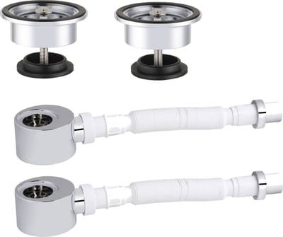 Ben MSN set van 2 meubelsifons plat 5/4 inch voor badmeubels met waskom
