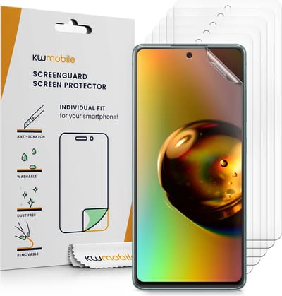 kwmobile 6x screenprotectors geschikt voor Samsung Galaxy S20 FE - beschermende folie voor smartphone