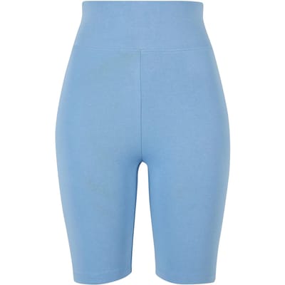 Urban Classics - High Waist Korte cycle broek - 4XL - Blauw
