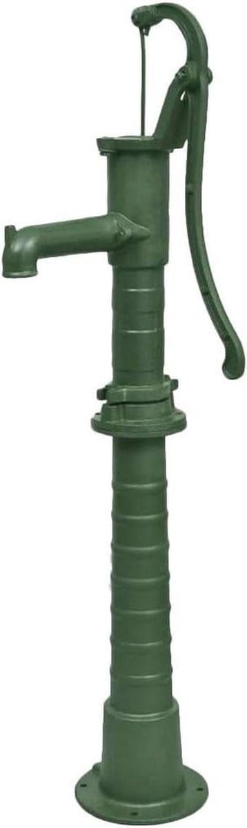 Tuinwaterpomp met Stand - Handpomp Gietijzer - Water Verplaatsen - Decoratief Ornament - 8 Meter Diep - Zwart