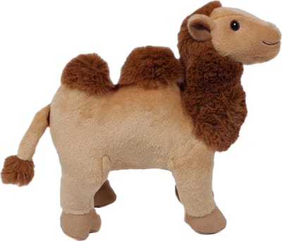 Pia Toys Knuffeldier Kameel - zachte pluche stof - premium kwaliteit knuffels - lichtbruin - 32 cm - Kamelen