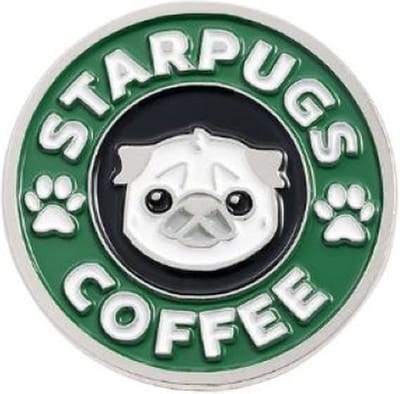 Pin Broche - enamel pin - kledingspeld - Starpugs