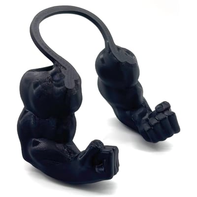 Bras Chat Muscle Bras Décoration Chat Muscle Bras Décoration Small 14 * 12.5 * 6.9CM