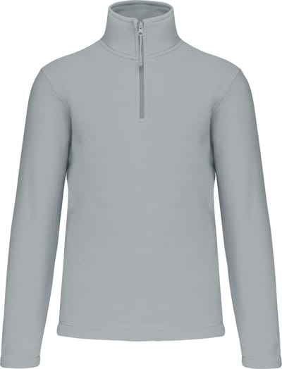 Kariban Enzo - Fleece met ritskraag K912 - Snow Grey - S