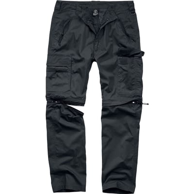 Brandit Cargobroek - All Terrain Combi Trouser - S tot 3XL - voor Mannen - zwart