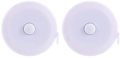 2 Stuks Zacht Meetlint Lichaam - 200cm Flexibel Maatlint voor Taille en Borst