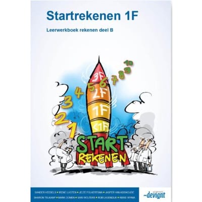 Startekenen 1f / Deel B Rekenen / Leerwerkboek - Sander Heebels